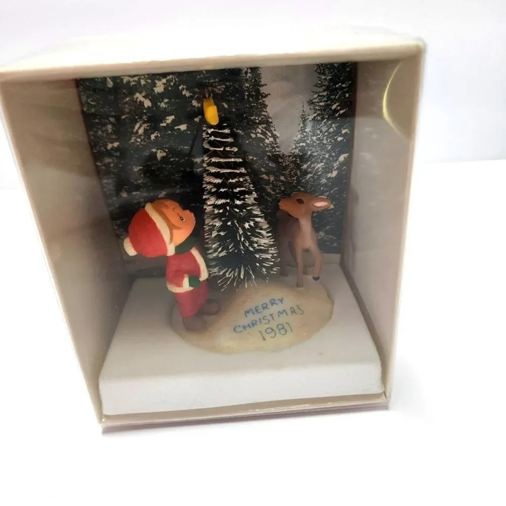 Vintage 1981 Hallmark Keepsake Christmas Ornament Designed by Betsy Clark
